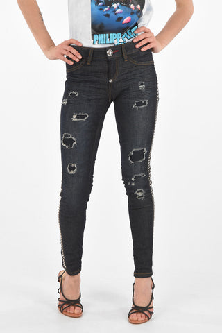 Slim Fit Jeans SOMETIMES with Studded Profiles