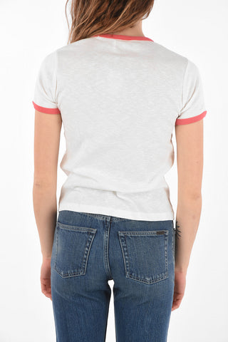SEE BY Crew Neck Printed T-Shirt