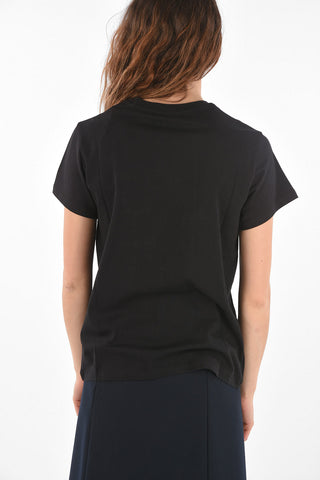 crew-neck t-shirt with print