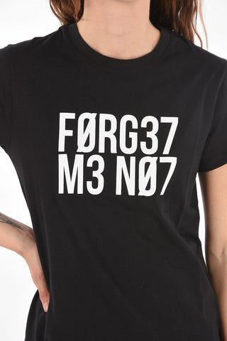crew-neck t-shirt with print