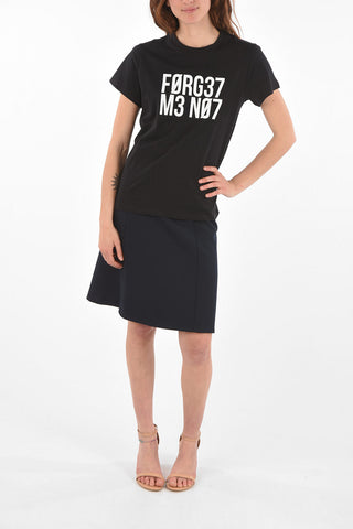 crew-neck t-shirt with print