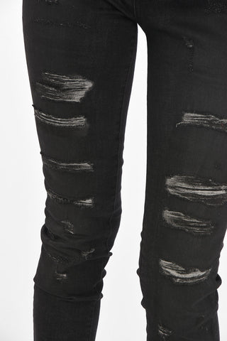 Studded TOMORROW Distressed Denims