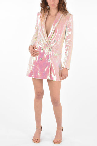 Vestito Paillettato Doppiopetto