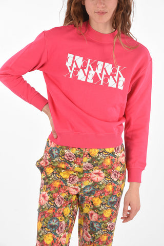 CK JEANS Felpa Girocollo con Stampa Monogram