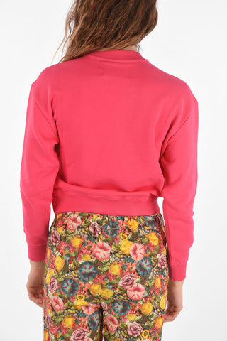 CK JEANS Felpa Girocollo con Stampa Monogram