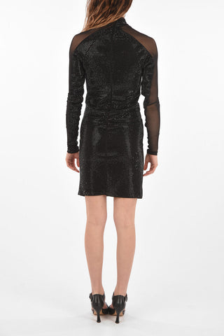 Mesh Detail CRYSTAL Dress