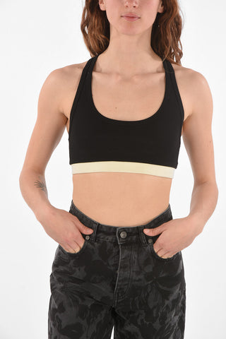 Contrasting Band ACTIVE Crop Top