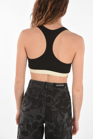 Contrasting Band ACTIVE Crop Top