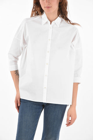 Camcia Corta Oversized con Maniche 3/4