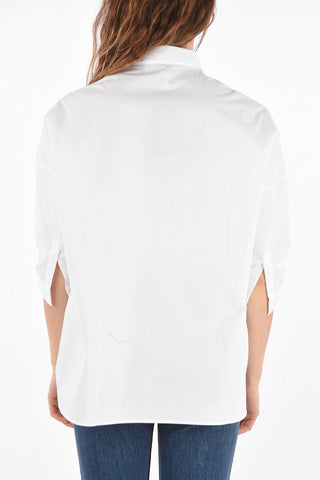 Camcia Corta Oversized con Maniche 3/4