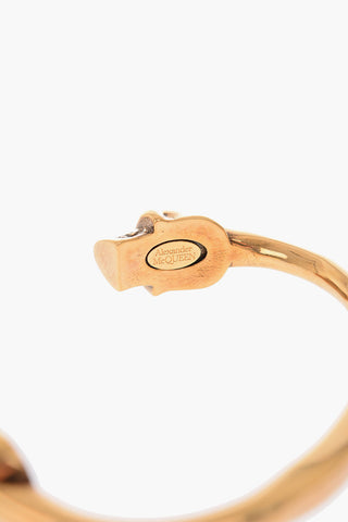 Bracciale Twin Skull in ottone