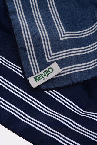 Foulard in seta con stampa