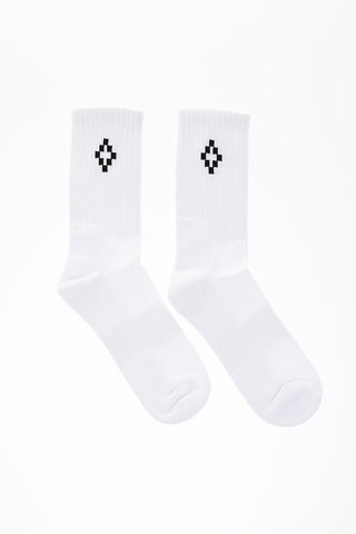 Calzini stretch con ricamo