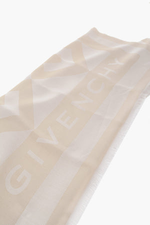 blend silk scarf with fringe