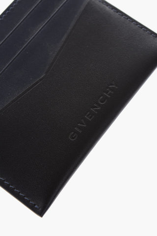 two-tone leather card holder