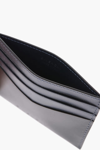 two-tone leather card holder