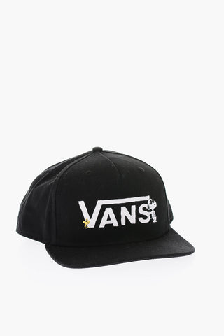 PEANUTS cotton cap with logo-print