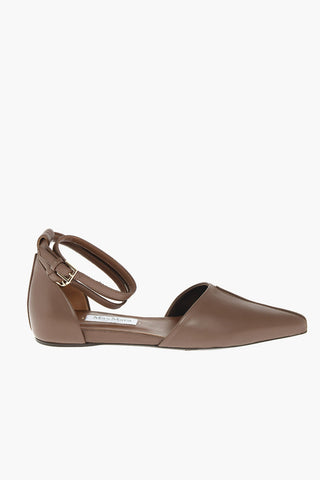Leather KAYLA Sandals with Double Belt