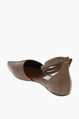 Leather KAYLA Sandals with Double Belt
