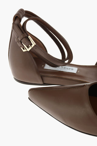 Leather KAYLA Sandals with Double Belt