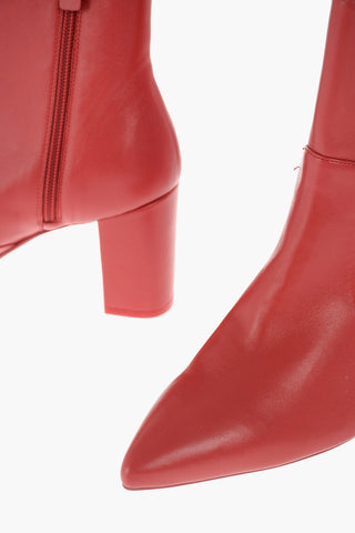 Soft Leather Pointed-toe LINARIA 75 Booties 7,5 cm