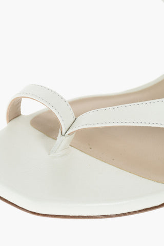 Soft Leather LYLA Thong Sabot 9,5 cm