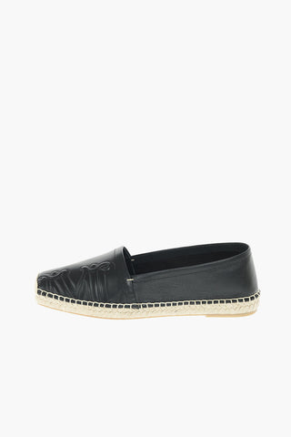 Espadrillas ELI in Pelle con Logo in Rilievo 2,5 cm