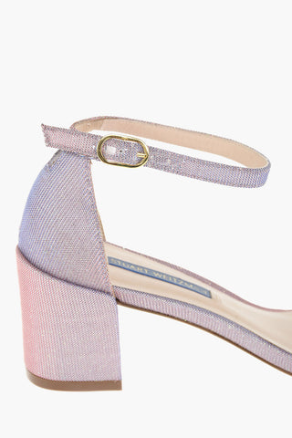 Glittery Fabric NYMPH NIGHTTIME Sandals 7,5 cm
