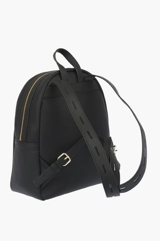 LOVE zaino in ecopelle traforato con maxi tasca frontale