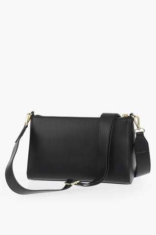 LOVE borsa a tracolla in ecopelle con pendente a cuore e maxi tasca frontale