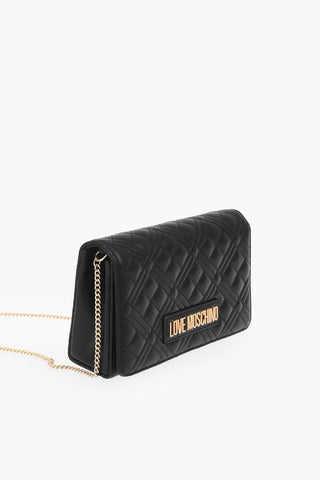 LOVE borsa a spalla trapuntata in ecopelle