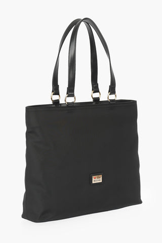 LOVE faux leather details Tote bag