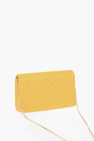 LOVE quilted Faux leather Shoulder bag 