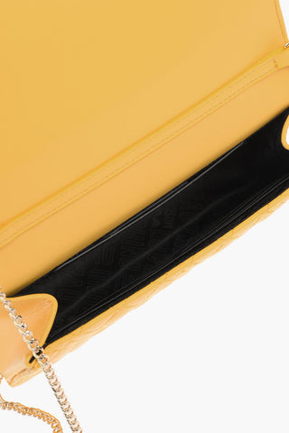 LOVE quilted Faux leather Shoulder bag 