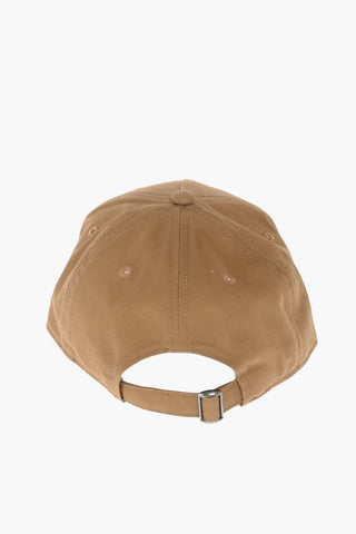 cotton cap with embossed logo