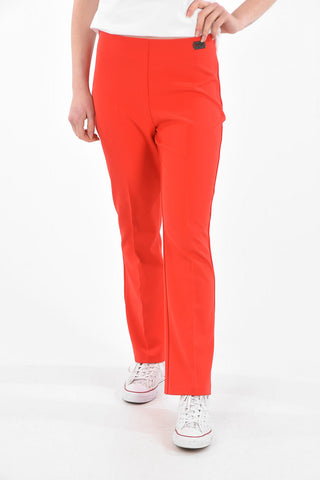 BE B Side Zipped Cropped Fit Flared Pants
