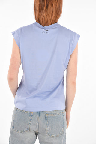 CORITA KENT Printed Cotton Tank Top