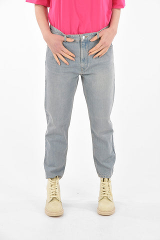 Light Wash NEA Cropped Fit Pants