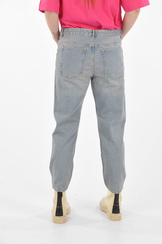 Light Wash NEA Cropped Fit Pants