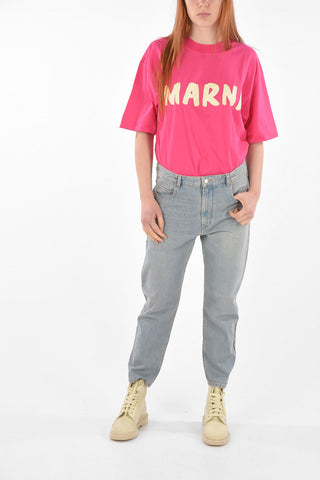 Light Wash NEA Cropped Fit Pants