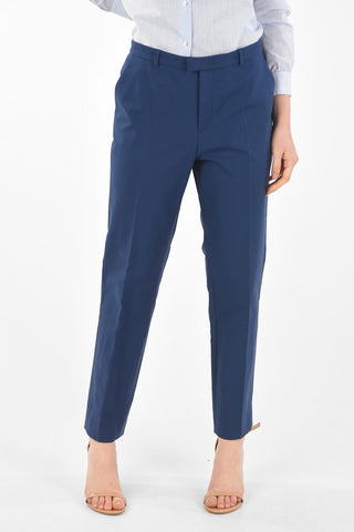 4 Pocket Straight Fit Cotton Pants