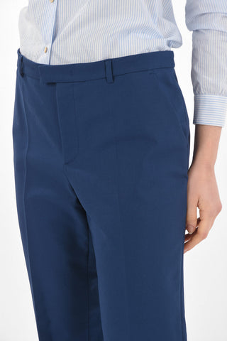 4 Pocket Straight Fit Cotton Pants
