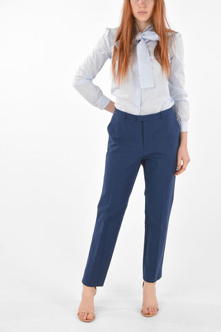 4 Pocket Straight Fit Cotton Pants