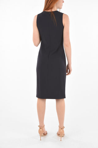 Front Draped MULINO Midi Dress