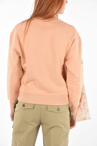 Felpa Girocollo BOW DETAIL in Cotone
