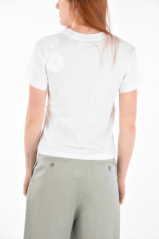 SEE BY Crew Neck GIRL Cotton T-Shirt