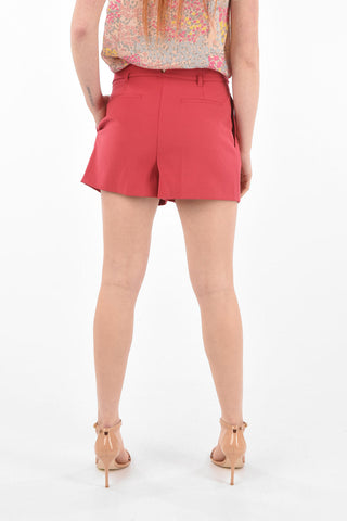 Shorts a 2 Pinces con Cintura