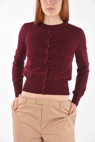 Cardigan CERISE in Lana con Top