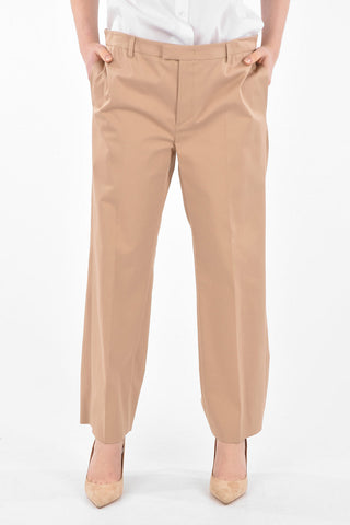 4 Pocket Straight Fit Cotton Pants
