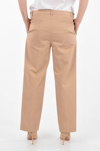 4 Pocket Straight Fit Cotton Pants